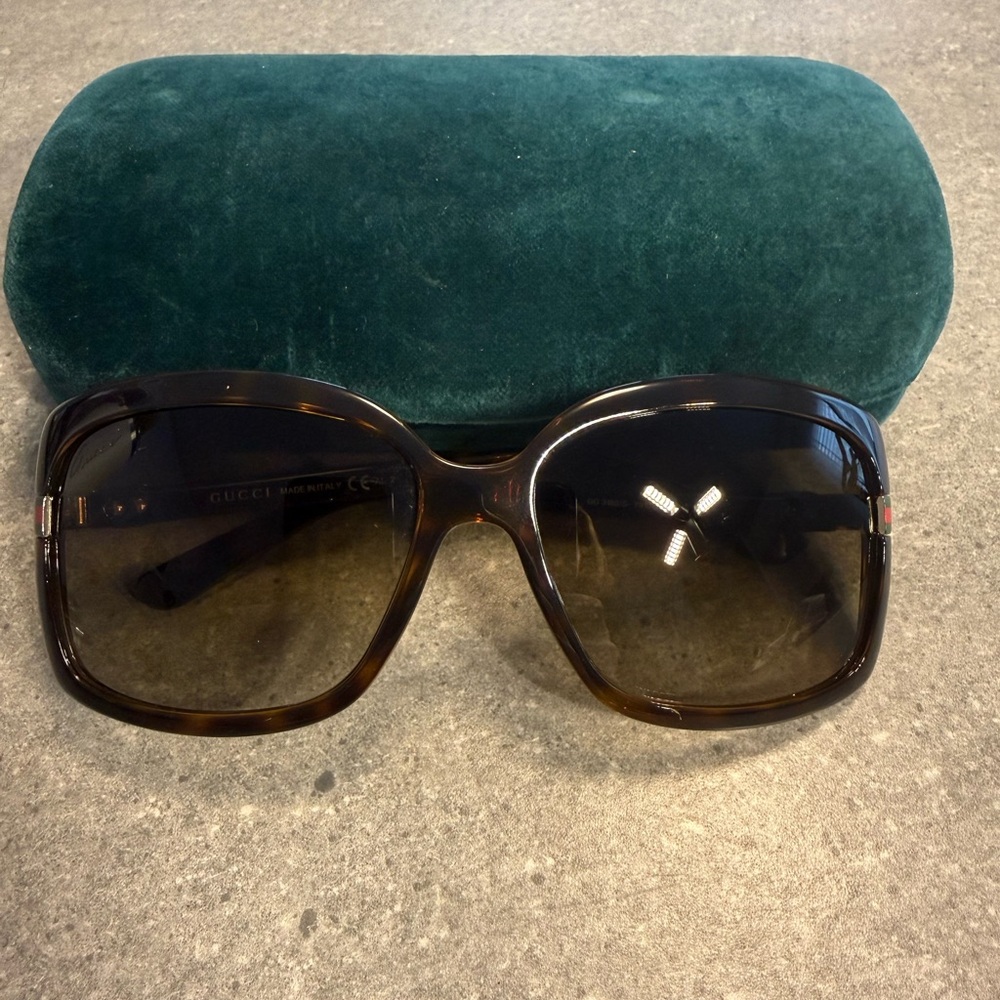 Gucci Tortoiseshell Sunglasses